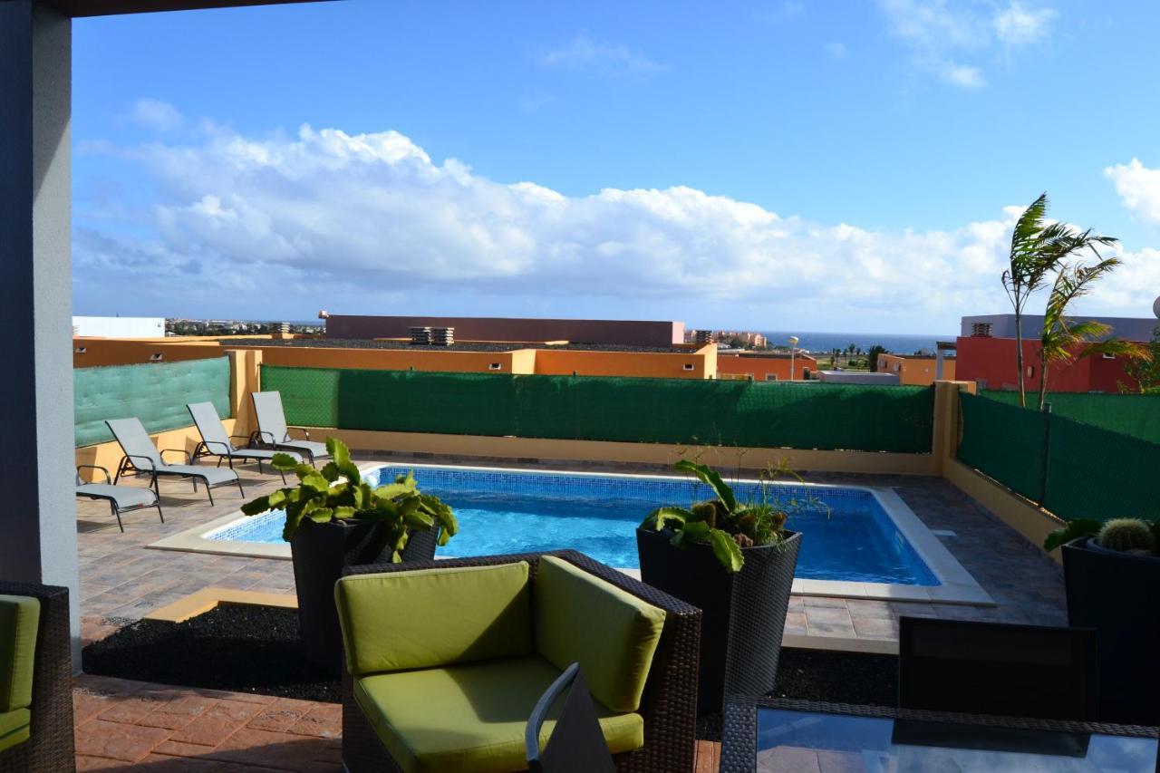 Golf Las Salinas Villa Carlotta With Private Heated Pool With Additional Cost Caleta De Fuste Kültér fotó