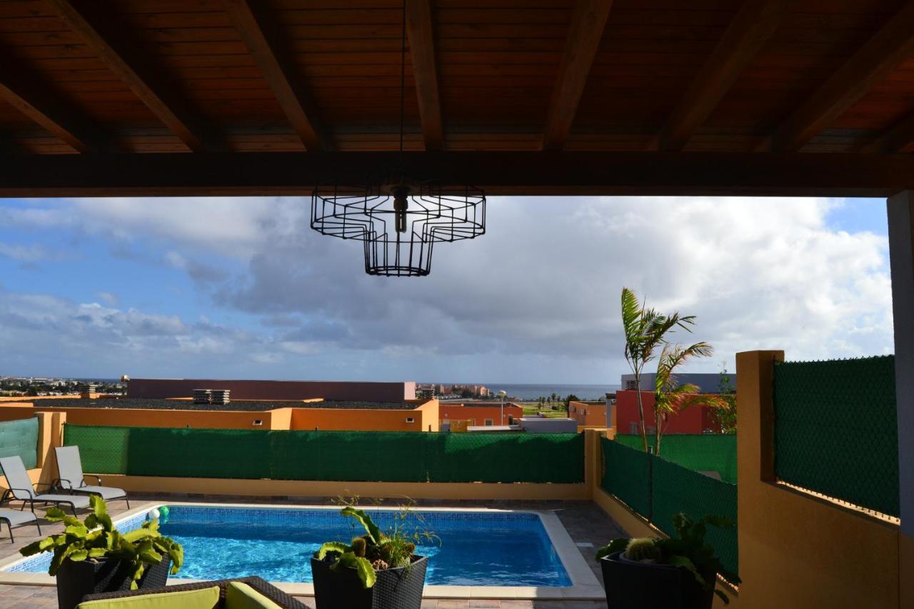 Golf Las Salinas Villa Carlotta With Private Heated Pool With Additional Cost Caleta De Fuste Kültér fotó